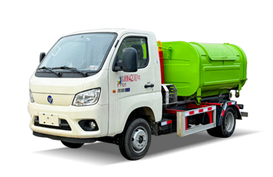 福田祥菱M1纯电动钩臂垃圾车 